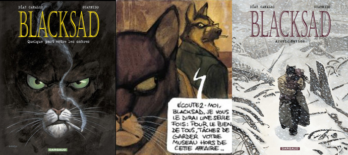 bande dessinee chat detective